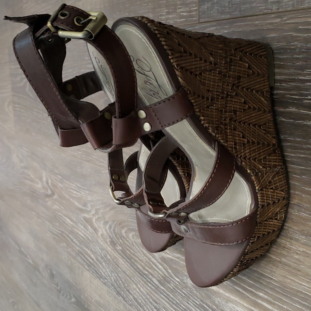 Fergie Wedge Sandal 8